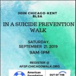 2019 Suicide Prevention Flyer