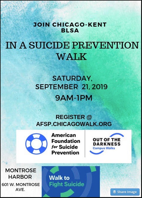 2019 Suicide Prevention Flyer