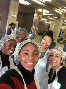 CK Students at Pacific Garden Mission Soup Kitchen