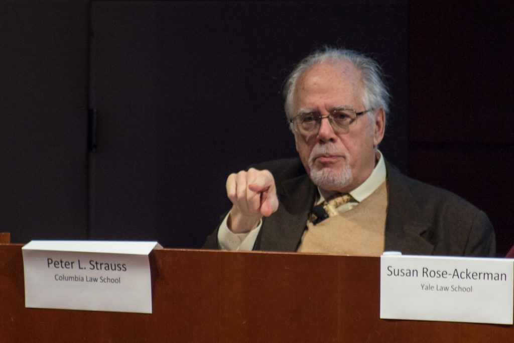 Peter L. Strauss on 2nd panel
