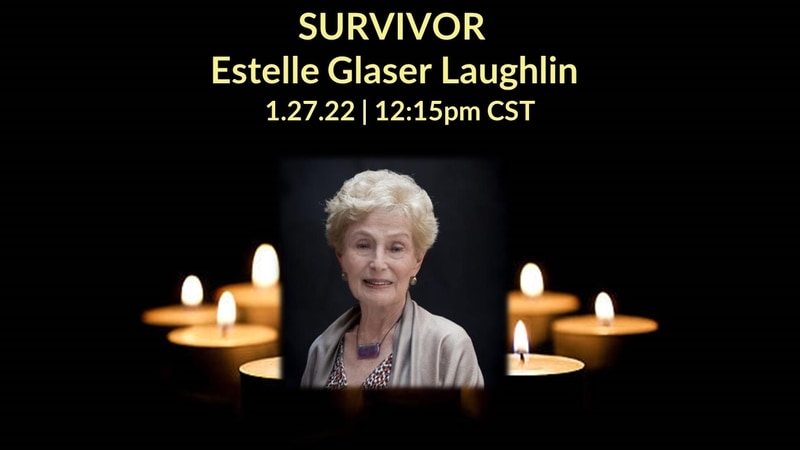 Event Title Slide / Flyer for Estelle Glaser Laughlin