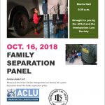 October 2018 Family Separations Flyer