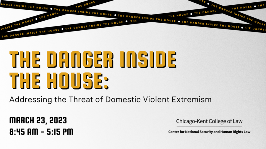 Danger inside the house (event flyer)